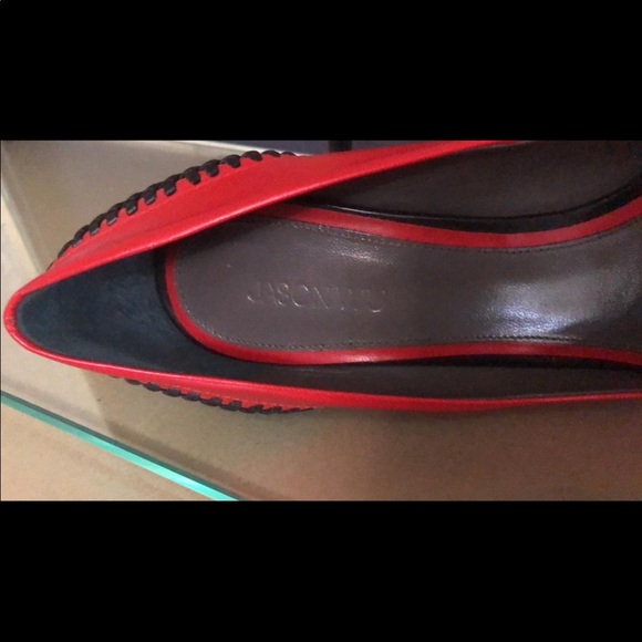 MADE IN ITALY JASON WU Red leather heels, last piece, new - Picture 2 of 8